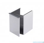 Oristo Etna szafka niska lewa 40x50x45cm Biały połysk OR52-SN1D-40-1-L