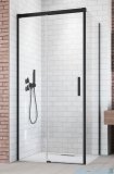 Radaway Idea Black Kdj kabina 110x80cm lewa czarny mat/szkło przejrzyste 387041-54-01L/387051-54-01R