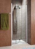 Radaway Eos DWB Drzwi wnękowe 80 prawe szkło intimato + brodzik Delos C + syfon 37813-01-12NR