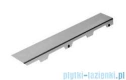 Tece Ruszt prosty Stell II ze stali nierdzewnej Tecedrainline 80 cm stal szczotkowana 6.008.83