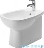 Duravit D-Code bidet stojący z przelewem z otworem na baterię 355x560 mm 224110 00 002