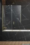 Radaway Furo Brushed Gold PND II parawan nawannowy 120cm lewy szczotkowane złoto 10109638-99-01L/10112594-01-01