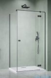Radaway Essenza 8 Brushed GunMetal Kdj kabina 120x70cm prawa szczotkowany grafit 10480812-01-01R/10470337-92-01R/10113070-01-01