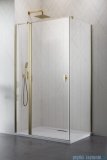 Radaway Nes Kdj II  Brushed Gold kabina 80x70cm lewa szczotkowane złoto 10032080-99-01L/10039070-01-01