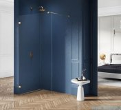 New Trendy Avexa Gold kabina Walk-In 120x200 cm przejrzyste EXK-1821