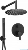 Deante Arnika Nero zestaw prysznicowy podtynkowy czarny mat NAC N9QP