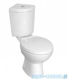 Novoterm Kerra WC Kompakt KR 61 - CORNER system podwójnego spłukiwania 6/3l + deska