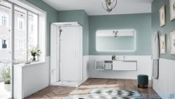 Novellini Glax 1 2.0 kabina standard 100x80 lewa srebrna  G21A108STF-1BB