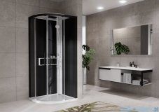 Novellini Glax 2 2.0 kabina z hydromasażem 100x100 biała G22R100T1-1UH