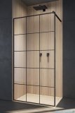 Radaway Modo X Black II Factory kabina Walk-in 115x200 szkło 10mm 389315-54-55