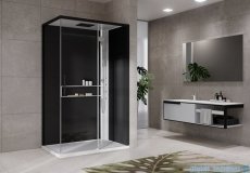 Novellini Glax 2 2.0 kabina z hydromasażem 120x90 prawa biała G222P290DM1-1UH