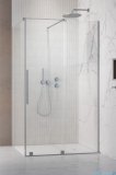 Radaway Furo Kdj Brushed Nickel kabina 110x70cm prawa szczotkowany nikiel 10104572-91-01R/10110530-01-01/10113070-01-01