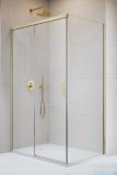 Radaway Idea 8 Kdj Brushed Gold kabina 100x120cm lewa szczotkowane złoto 10340520-99-01L/10350453-01-01/10360120-01-01R