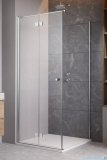 Radaway Essenza Kdj B kabina 90x120cm lewa szkło przejrzyste 1385082-01-01L/1384054-01-01