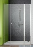 Radaway Eos II DWJS Drzwi prysznicowe 140x195 prawe szkło przejrzyste + brodzik Argos D + syfon 3799456-01R/4AD914-01