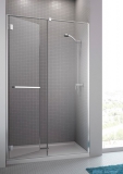 Radaway Carena DWJ Drzwi prysznicowe 90 lewe szkło brązowe + brodzik Delos C 34302-01-08NL