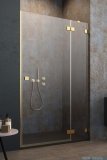 Radaway Essenza Pro Gold Dwj drzwi wnękowe 100cm prawe złoty połysk/szkło przejrzyste 10099100-09-01R