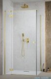 Radaway Essenza 8 Gold Kdj kabina 100x90cm lewa złoty połysk/szkło przejrzyste 10480612-01-01L/10470337-09-01L/10113090-01-01