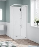 Novellini Glax 1 2.0 kabina standard 80x80 prawa biała G21GF80DM-1UU