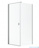Radaway Nes Kdj I Brushed Nickel kabina 90x70cm lewa szczotkowany nikiel 10022090-91-01L/10039070-01-01