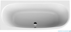 Sanplast Luxo WAL(L)se/LUXO wanna asymetryczna lewa bez obudowy 180x80 cm biała 610-370-1210-01-000