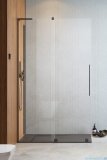 Radaway Furo SL Brushed GunMetal  kabina Walk-in 100x200cm lewa szczotkowany grafit 10306538-92-01L/10110494-01-01