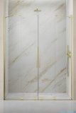 Radaway Furo Brushed Gold DWD drzwi prysznicowe 150cm szczotkowane złoto 10108413-99-01/10111367-01-01