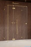 Radaway Essenza Pro Brushed Gold Kdj+S kabina 70x100x70cm lewa szczotkowane złoto 10097310-99-01L/10098070-01-01/10098070-01-01