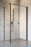 Radaway Nes Black Kds I kabina 100x100cm prawa czarny mat/szkło przejrzyste 10023100-54-01R/10043100-54-01