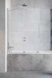 Radaway Furo Brushed Nickel PND II parawan nawannowy 160cm lewy szczotkowany nikiel 10109838-91-01L/10112794-01-01