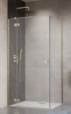 Radaway Essenza Kdj Brushed Gold kabina 100x90cm lewa szczotkowane złoto 1385040-99-01L/1384050-01-01