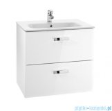 Roca Victoria Basic Zestaw łazienkowy Unik szafka z umywalką 70cm biały połysk A855853806