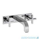 Hansgrohe Axor Citterio 3-otworowa bateria umywalkowa ścienna podtynkowa 39144000