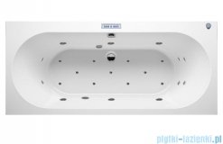 Riho Carolina wanna prostokątna 190x80 z hydromasażem PRO Hydro 6+4+2/Aero11 BB55P7
