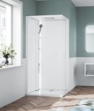 Novellini Glax 1 2.0 kabina standard 90x70 lewa biała G21A9070STFL-1UU