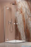 Radaway Fuenta Pdd kabina 100x90cm chrom połysk szkło przejrzyste 1384003-01-01L/1384001-01-01R