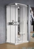 Novellini Glax 3 kabina prysznicowa standard 100x70 prawa srebrny GL3A107DM-1B