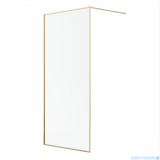 Radaway Modo F II Gold kabina Walk-in 145x201cm Złoty połysk szkło przejrzyste 10409145-09-01