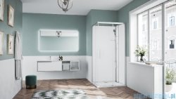 Novellini Glax 1 2.0 kabina standard 90x90 srebrna G21A90T-1BB