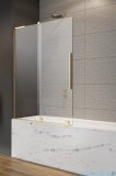 Radaway Furo SL Gold PND II parawan nawannowy 110cm lewy złoty połysk/przejrzyste 10309588-09-01L/10112544-01-01