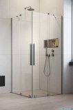 Radaway Furo Brushed Nickel  KDD kabina 110x90cm szczotkowany nikiel 10105110-91-01L/10105090-91-01R 