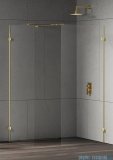 New Trendy Eventa Gold Shine kabina walk-in 130x90x200 cm przejrzyste EXK-4876