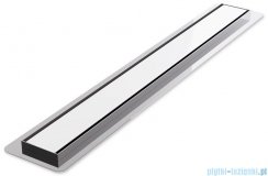 Wiper New Premium White Glass Odpływ liniowy z kołnierzem 80 cm syfon drop 35 poler 500.0381.01.080
