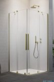 Radaway Furo Brushed Gold KDD kabina 120x110cm szczotkowane złoto 10105120-99-01L/10105110-99-01R