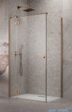 Radaway Essenza Kdj Brushed Copper kabina 80x80cm lewa szczotkowana miedź 1385043-93-01L/1384051-01-01
