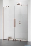 Radaway Furo  Brushed Copper DWD drzwi prysznicowe 160cm szczotkowana miedź 10108438-93-01/10111392-01-01