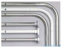Sealskin Drążek prysznicowy Rod 1 Silver 70-115 cm aluminium biały 275555210