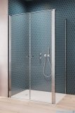 Radaway Eos DWD+S kabina prysznicowa 110x70 przejrzyste 13799493-01/13799448-01