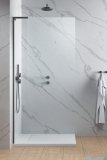 Radaway Modo SL II Brushed GunMetal kabina Walk-in 50x200 lewa szczotkowany grafit 10319054-92-01L