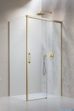Radaway Idea Kdj Brushed Gold kabina 150x100cm prawa szczotkowane złoto 387045-99-01R/387052-99-01L